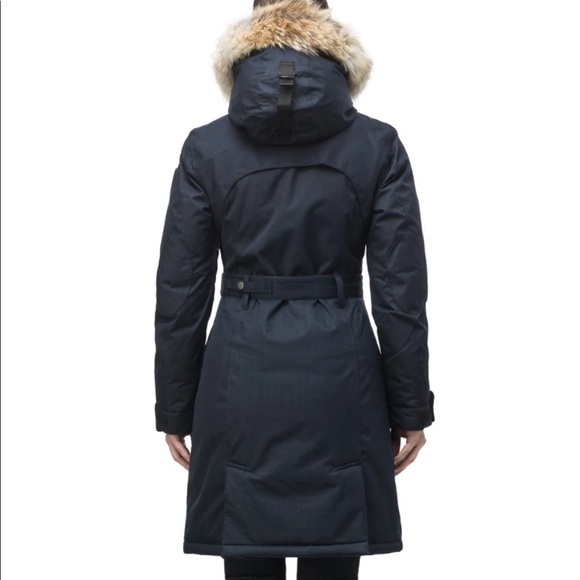 đź’•Nobis Tula Peacoat Winter Down Parka Navy Xxs - Picture 2 of 5